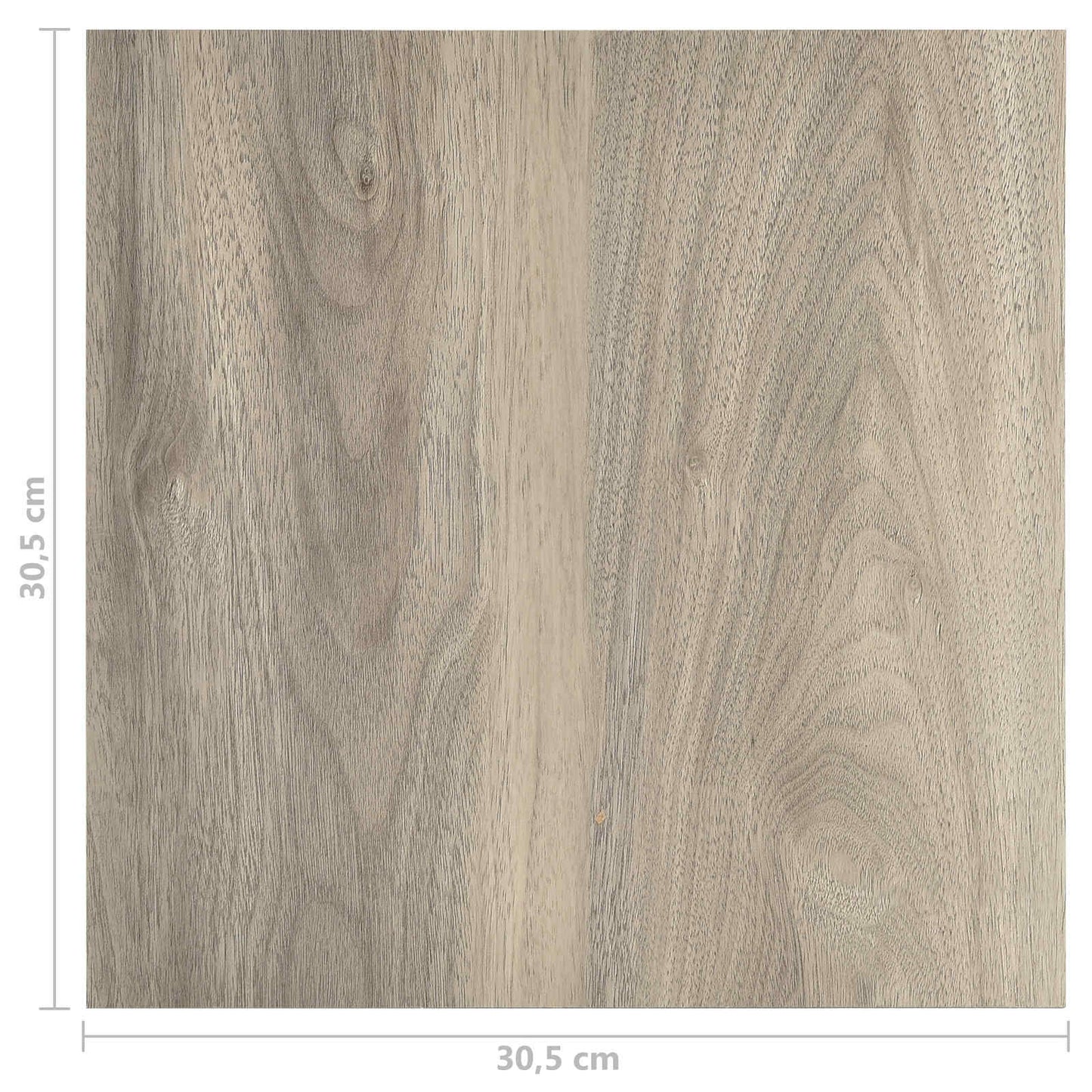 Gulvplanker 5,11 m² 55 pcs PVC Trekleur