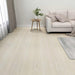 Gulvplanker 5,11 m² 55 pcs PVC Hvit og Beige