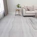 Gulvplanker 5,11 m² 55 pcs PVC Hvit og lysegrå