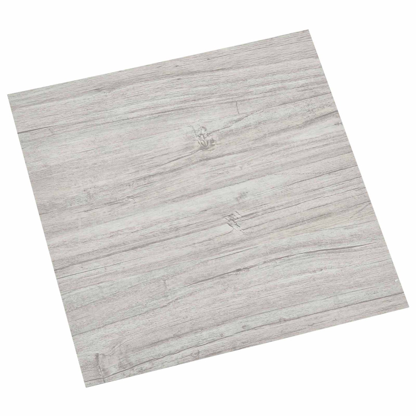 Gulvplanker 5,11 m² 55 pcs PVC Grå og tre