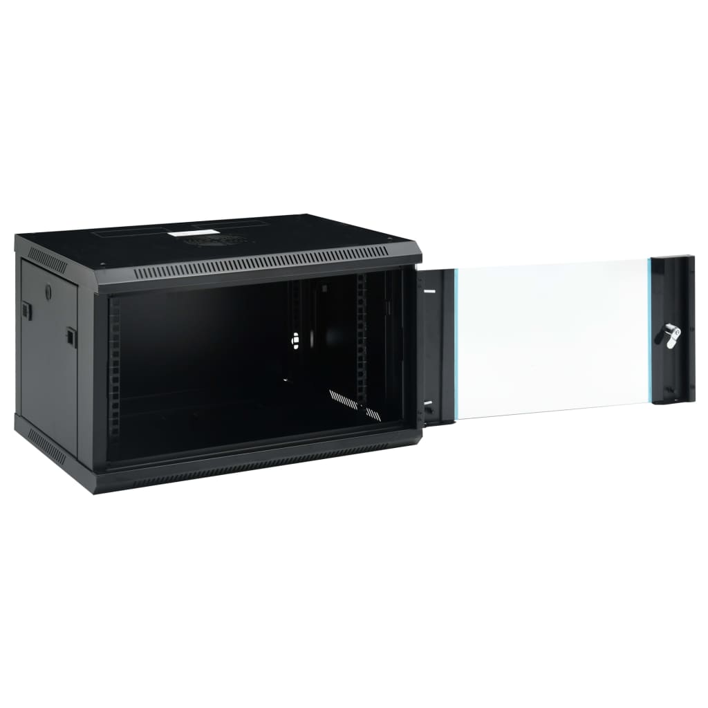 Nettverksskap 6U veggmontert 19" IP20 600x450x350 mm