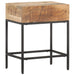 Sidebord 40x30x50 cm grovt heltre mango