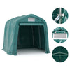 Garasjetelt PVC 2,4x2,4 m grønn