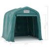 Garasjetelt PVC 2,4x2,4 m grønn