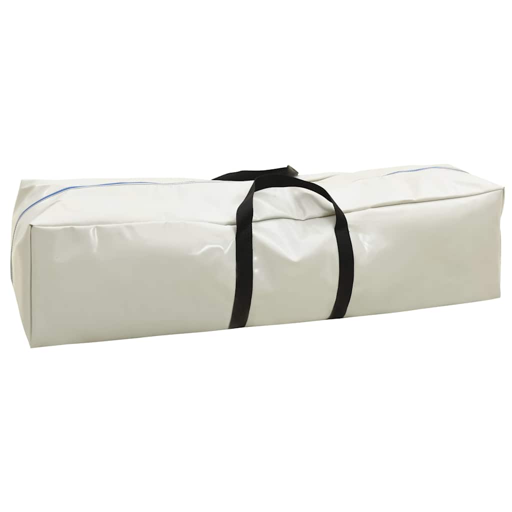 Oppblåsbar gymnastikkmatte med pumpe 60x100x10 cm PVC blå