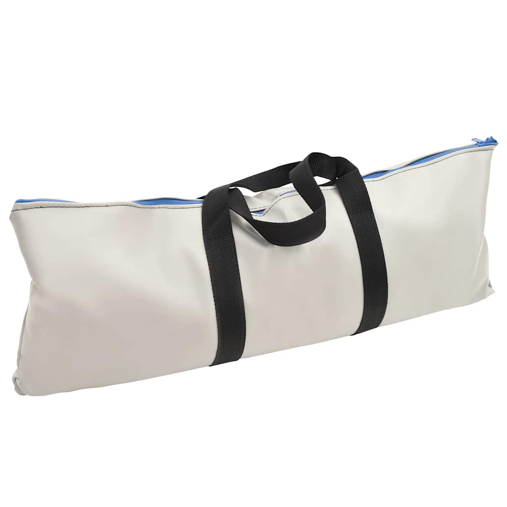 Oppblåsbar gymnastikkmatte med pumpe 100x100x20 cm PVC rosa