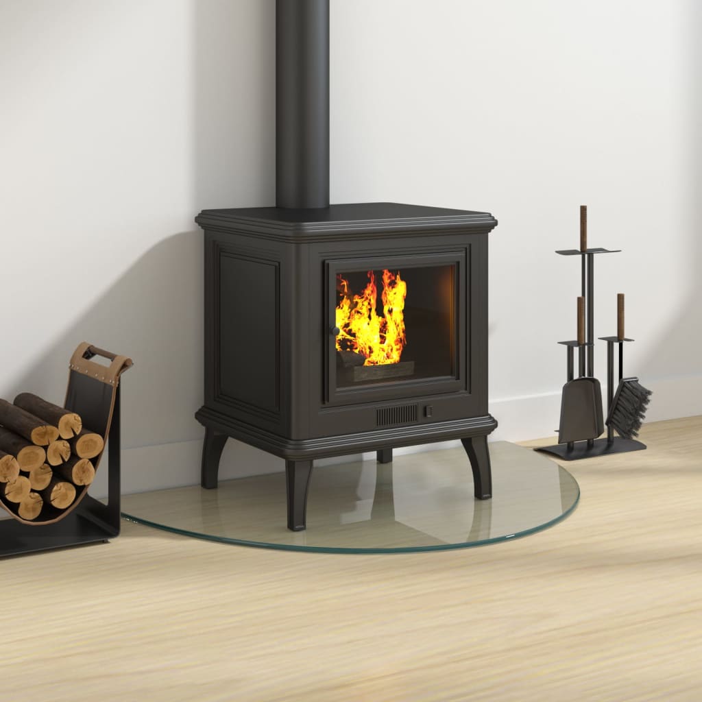 Peis glassplate halvrund 800x500 mm