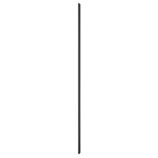 Glassplate for peis rektangulær 100x50 cm