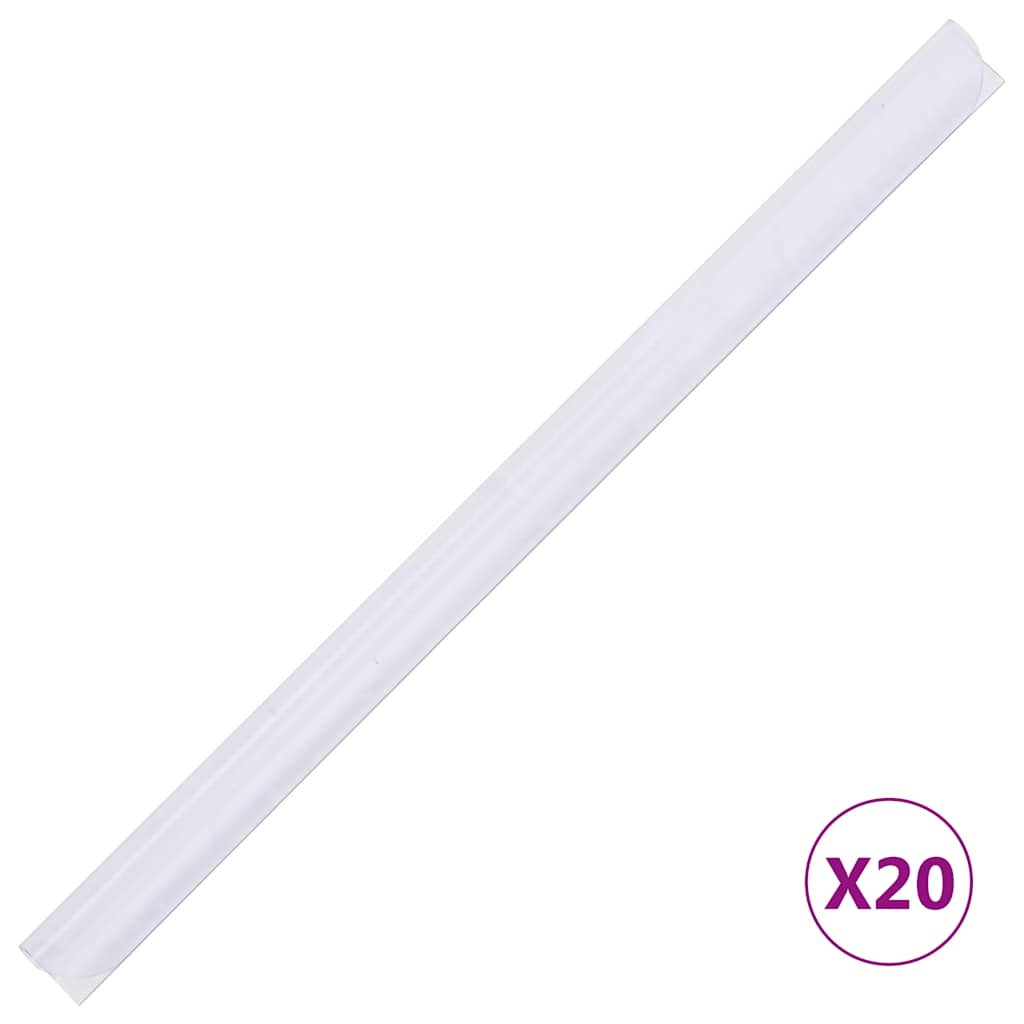 Hageskjerm PVC 35x0,19 m grønn