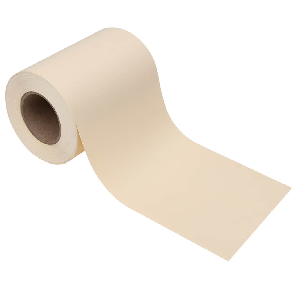Hageskjerm PVC 35x0,19 m kremhvit