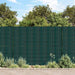 Hageskjerm 4 stk PVC 35x0,19 m matt grønn