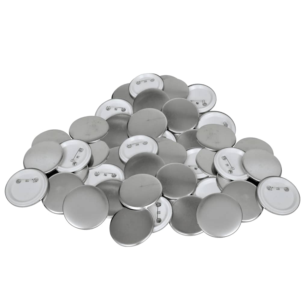 Buttonsmaskin med 500 buttonsdeler med nål 44 mm