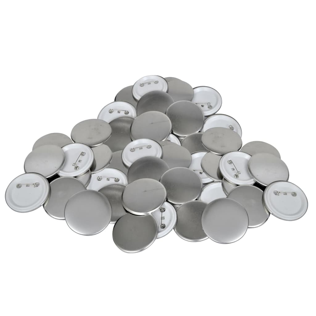 Buttonsmaskin med 500 buttonsdeler med nål 25 mm
