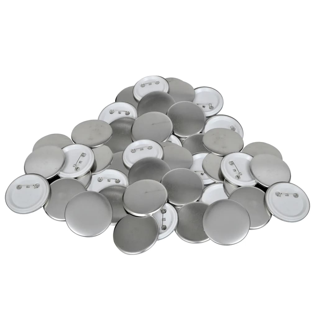 Buttonsmaskin 500 buttonsdeler med nål 58 mm roterende stempel