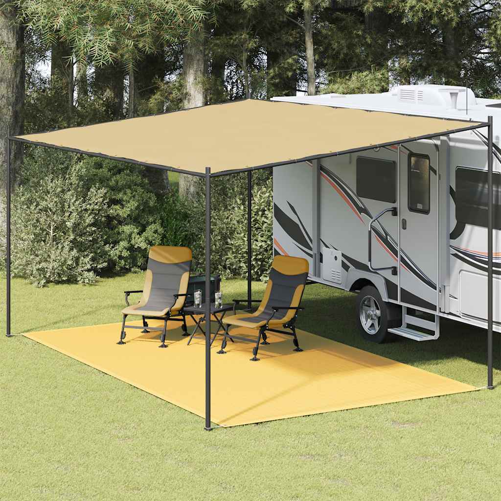 Teltteppe 300x600 cm beige vidaXL