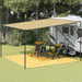 Teltteppe 400x400 cm beige vidaXL