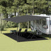Teltteppe 400x700 cm svart HDPE