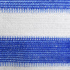 Balkongskjerm blå og hvit 90x300 cm HDPE