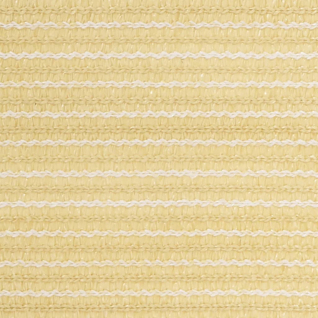 Balkongskjerm beige 75x300 cm HDPE