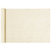 Balkongskjerm kremhvit 75x500 cm HDPE