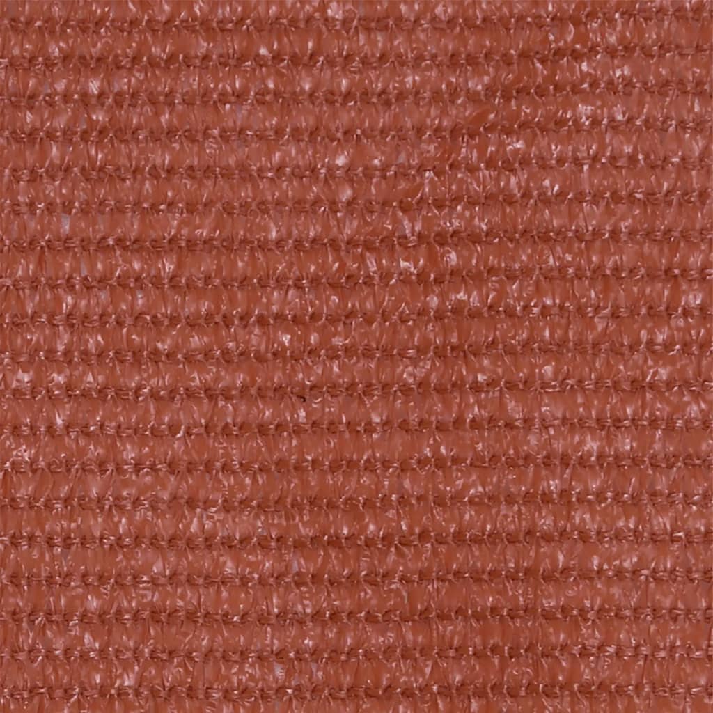 Balkongskjerm terrakotta 90x400 cm HDPE