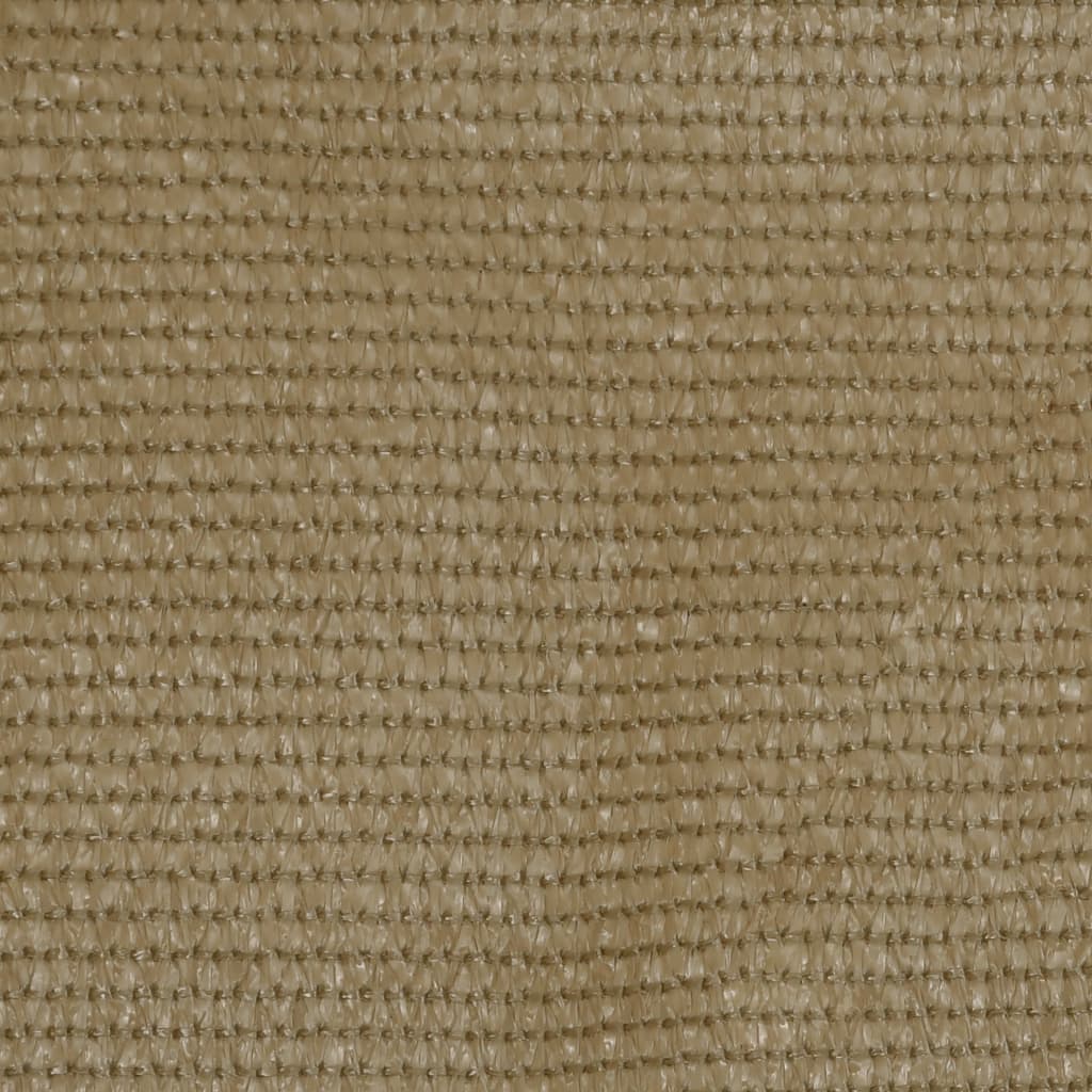 Balkongskjerm gråbrun 75x600 cm HDPE