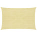 Solseil 160 g/m² beige 2,5x4 m HDPE
