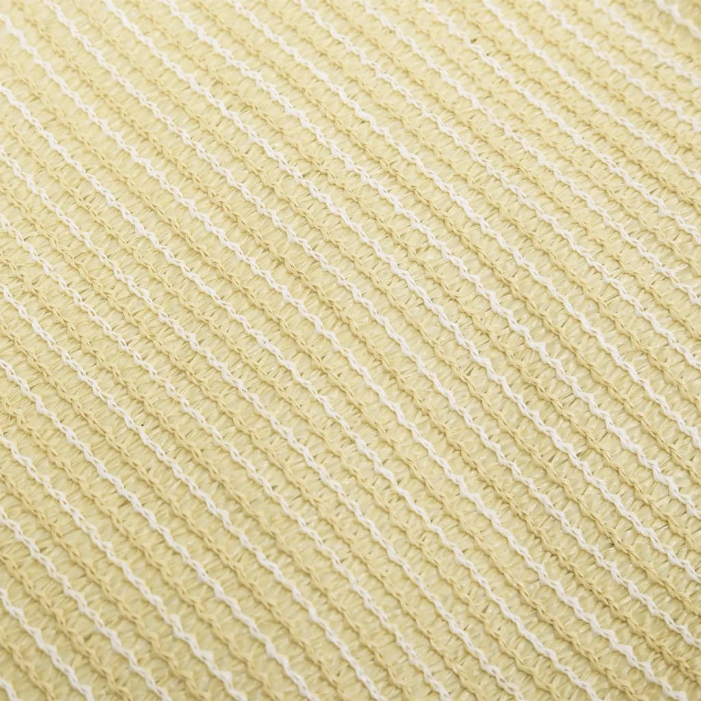 Solseil 160 g/m² beige 2,5x4 m HDPE