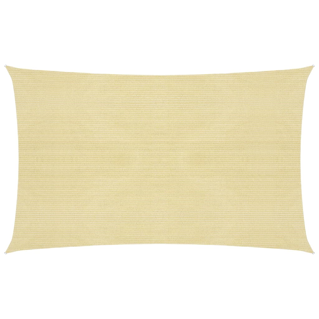 Solseil 160 g/m² beige 2,5x4,5 m HDPE