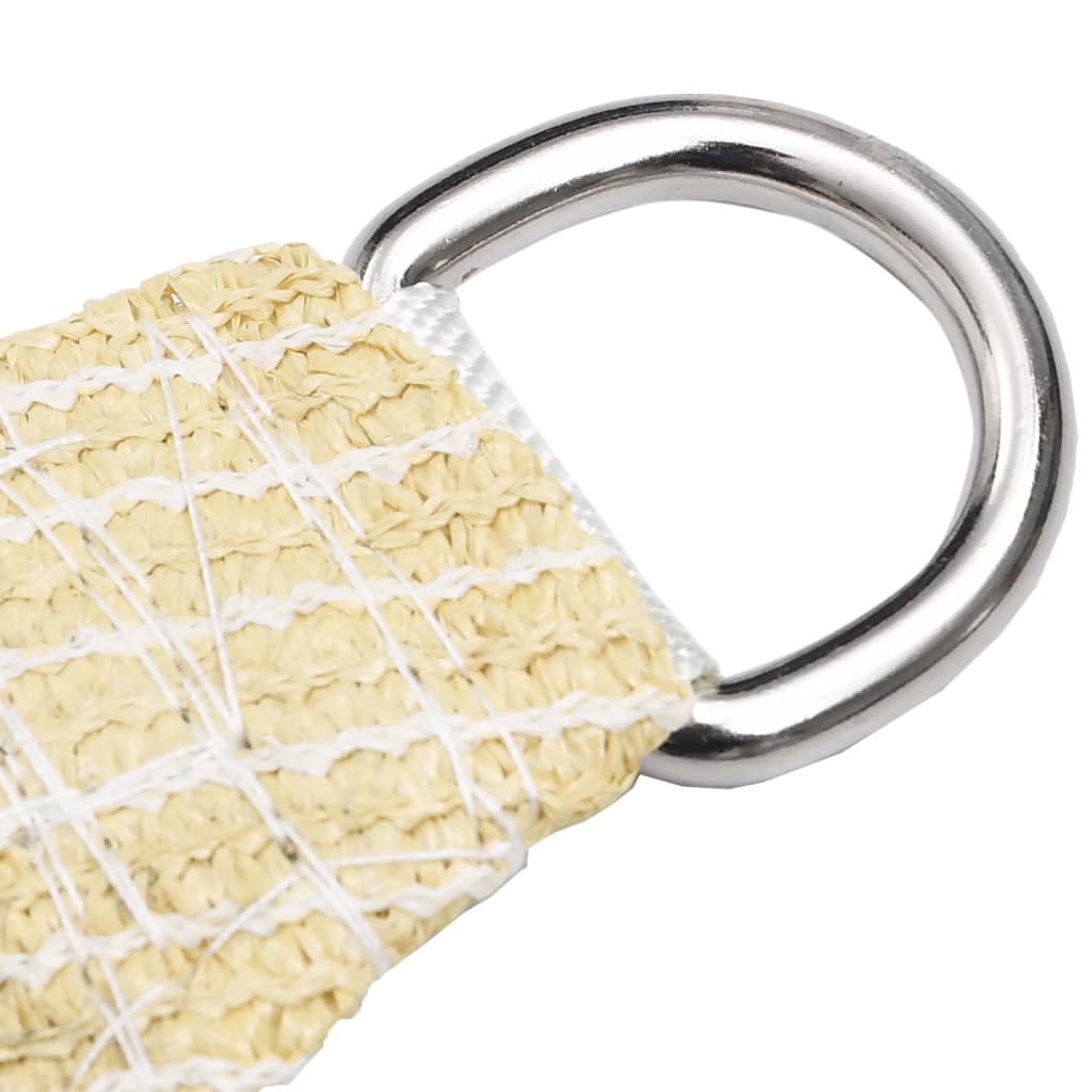 Solseil 160 g/m² beige 2,5x5 m HDPE