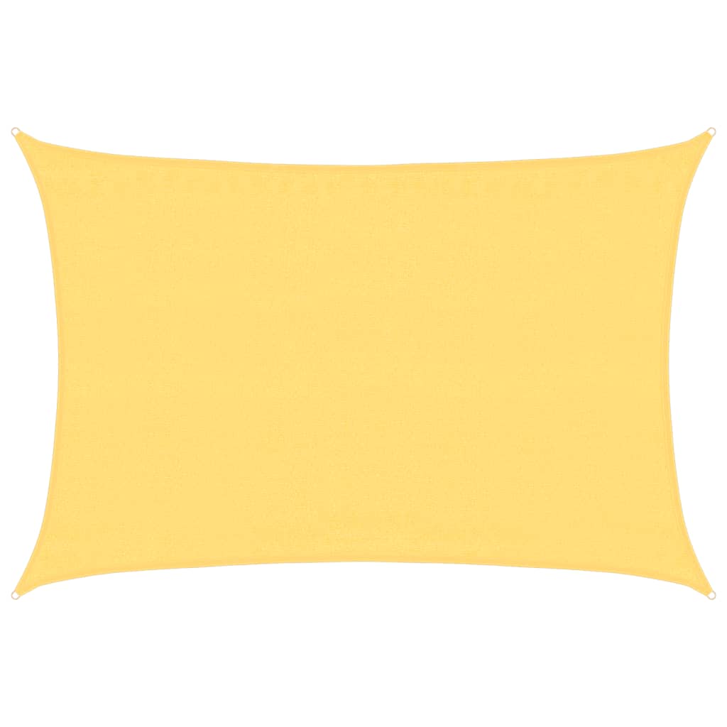 Solseil 160 g/m² beige 3,5x4,5 m HDPE