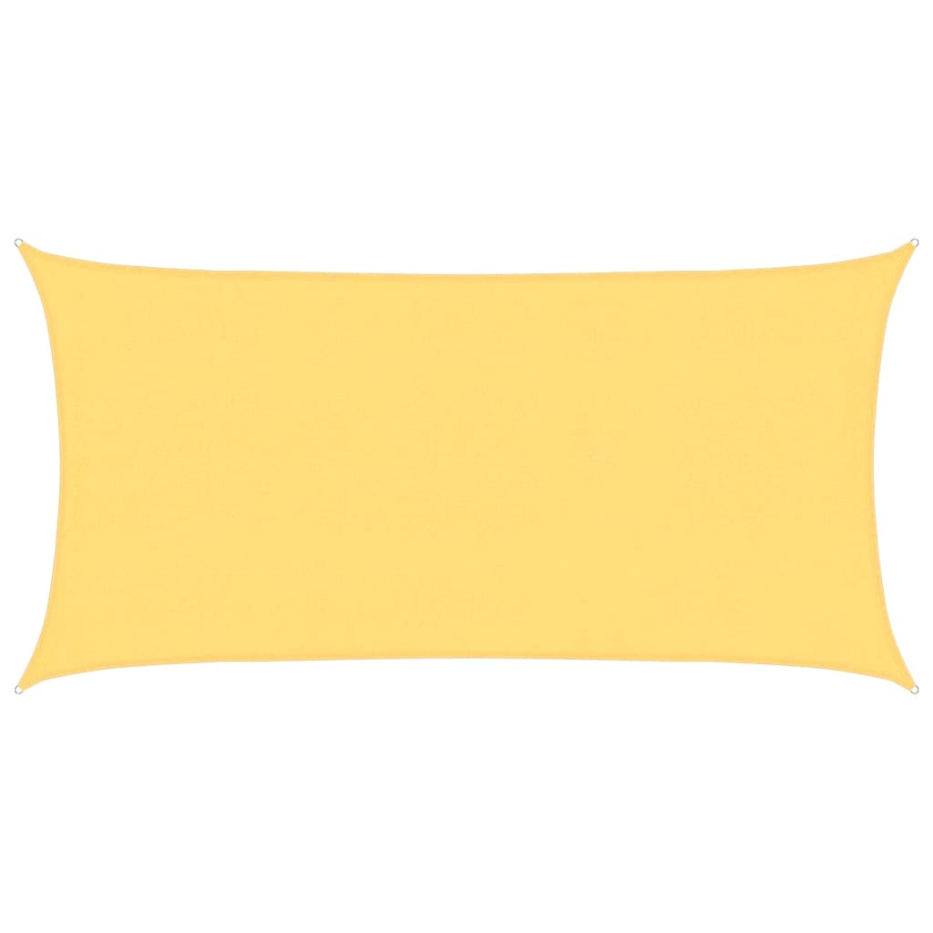 Solseil 160 g/m² beige 4x7 m HDPE