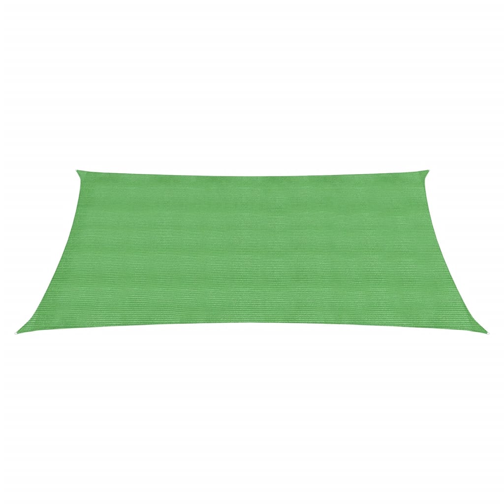 Solseil 160 g/m² lysegrønn 2x3 m HDPE