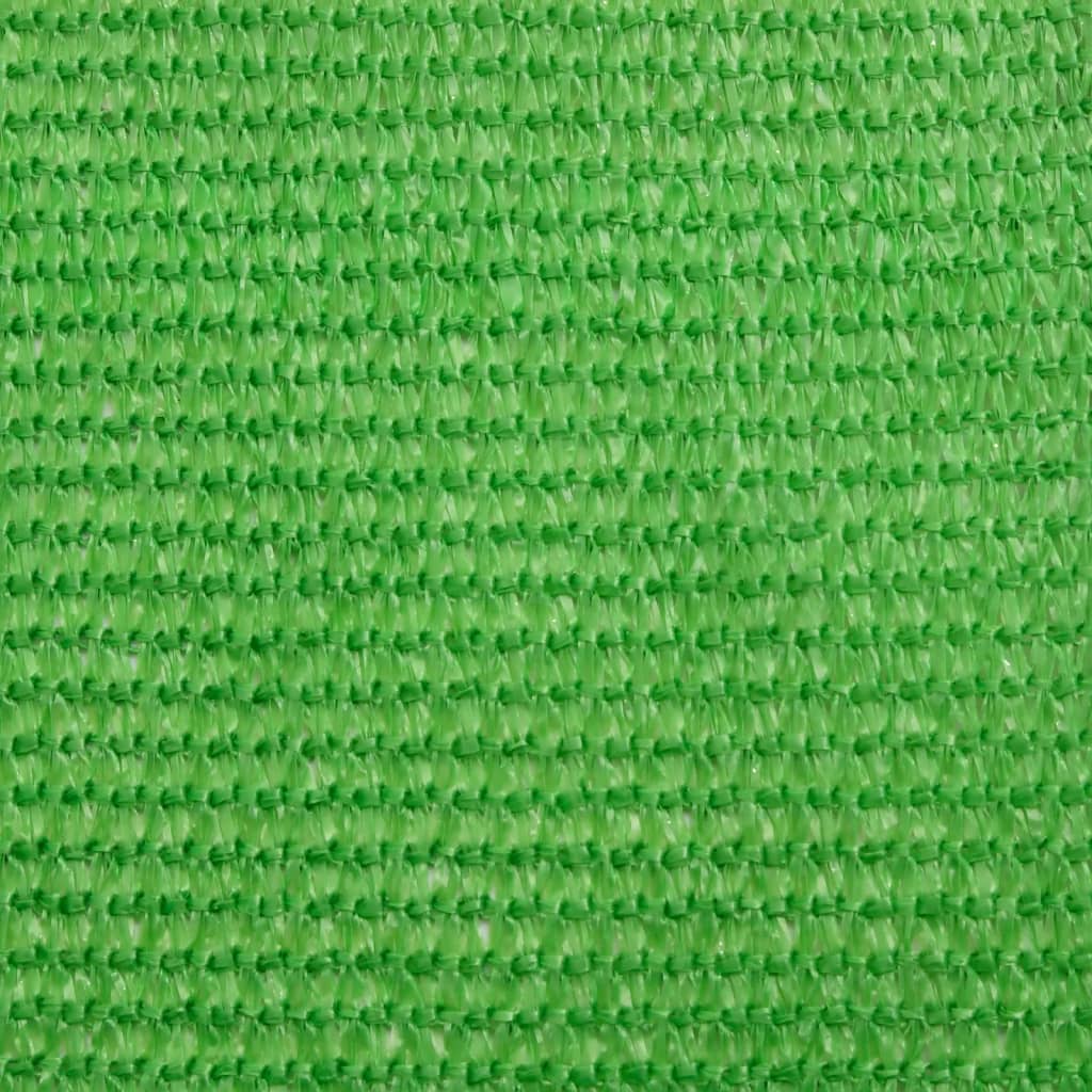 Solseil 160 g/m² lysegrønn 2,5x3,5 m HDPE