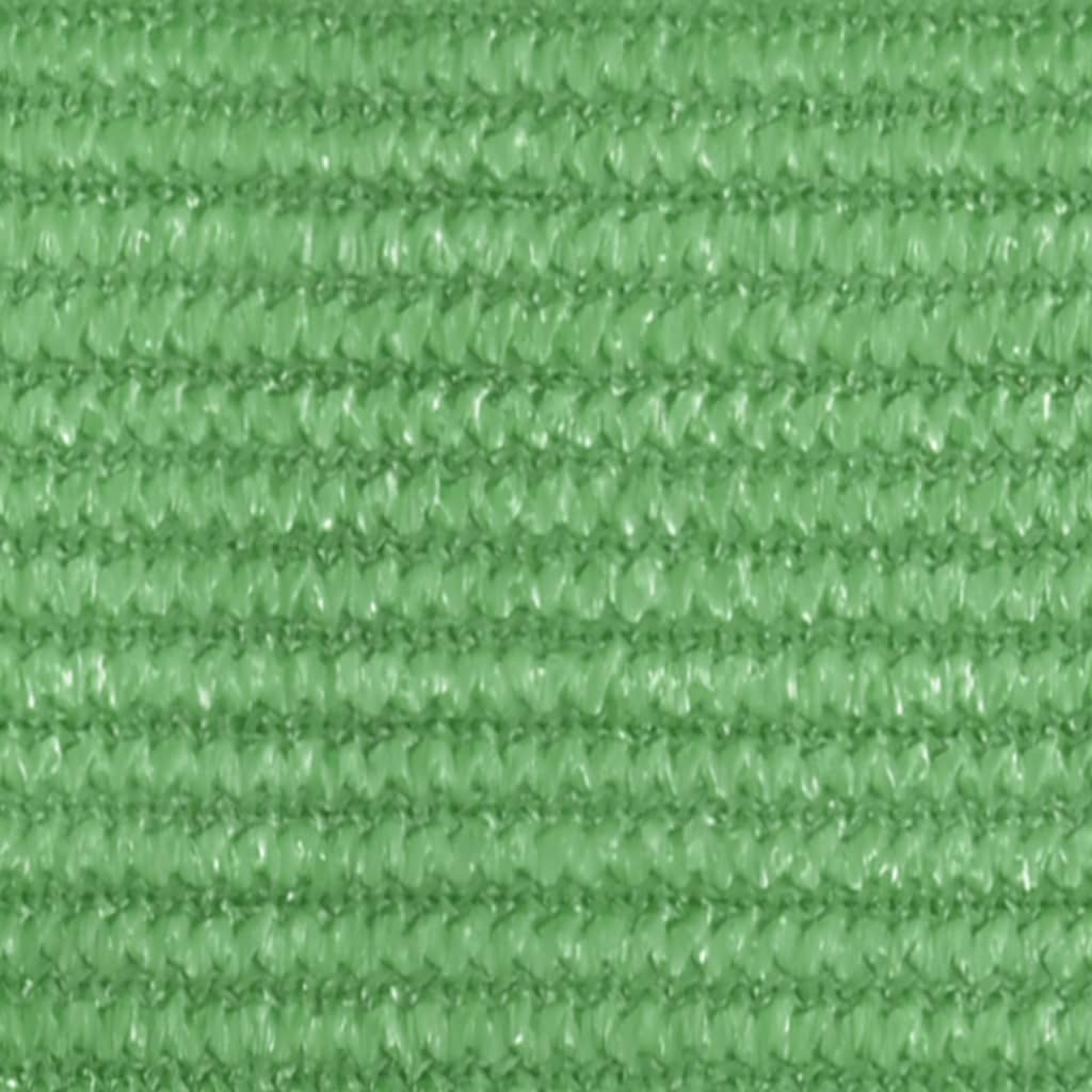 Solseil 160 g/m² lysegrønn 3x5 m HDPE