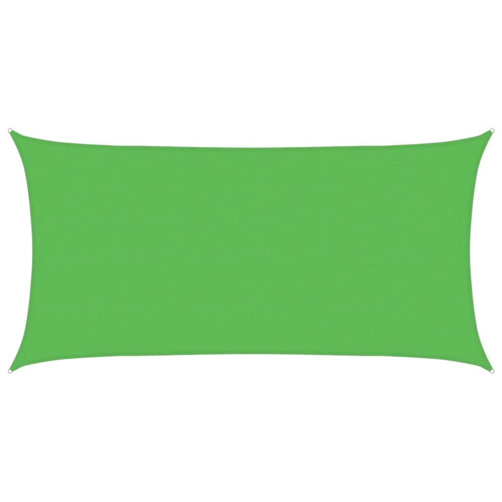 Solseil 160 g/m² lysegrønn 4x7 m HDPE