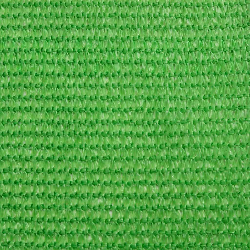 Solseil 160 g/m² lysegrønn 2,5x2,5x3,5 m HDPE