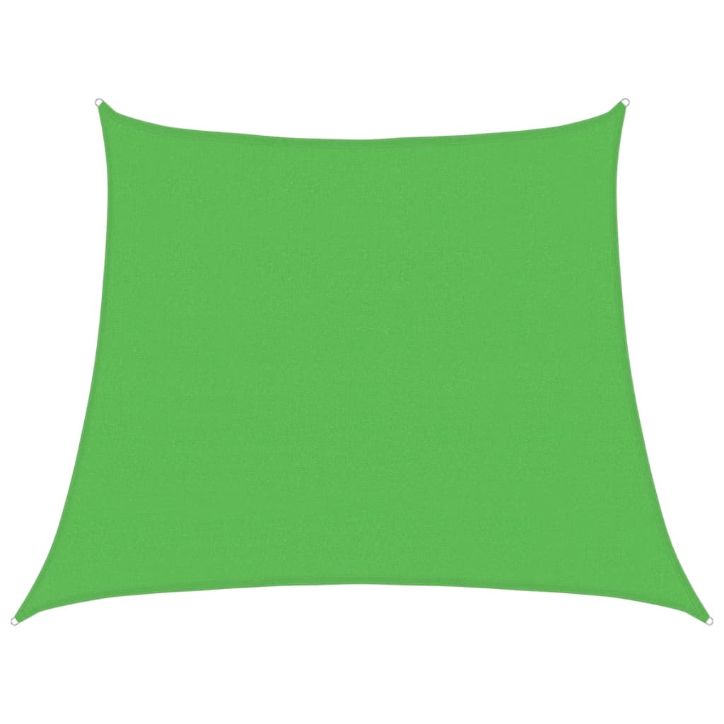 Solseil 160 g/m² lysegrønn 3/4x3 m HDPE