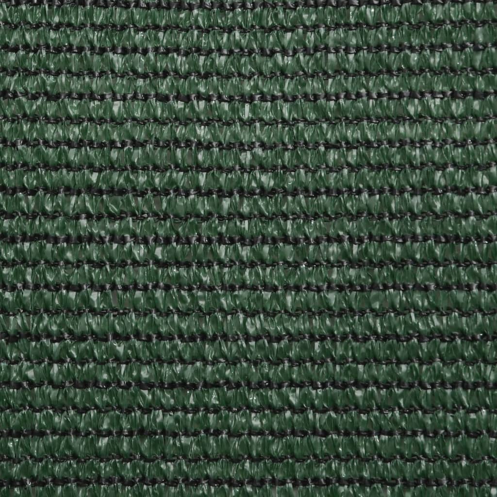 Solseil 160 g/m² mørkegrønn 3x3 m HDPE