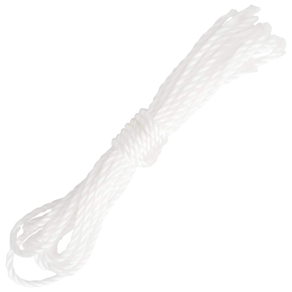 Solseil 160 g/m² rektangulær blå 5x6 m HDPE