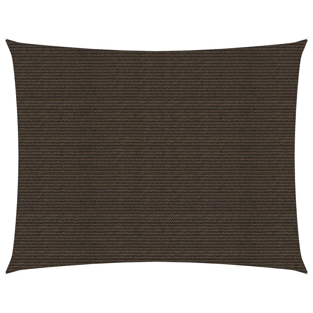 Solseil 160 g/m² brun 2,5x4,5 m HDPE