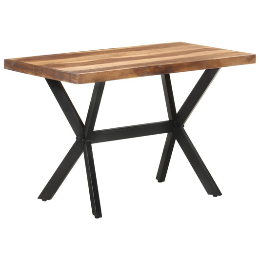 Spisebord 120x60x75 cm heltre med honningfinish