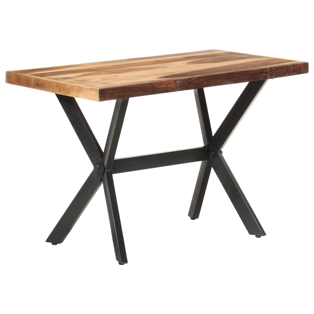 Spisebord 120x60x75 cm heltre med honningfinish
