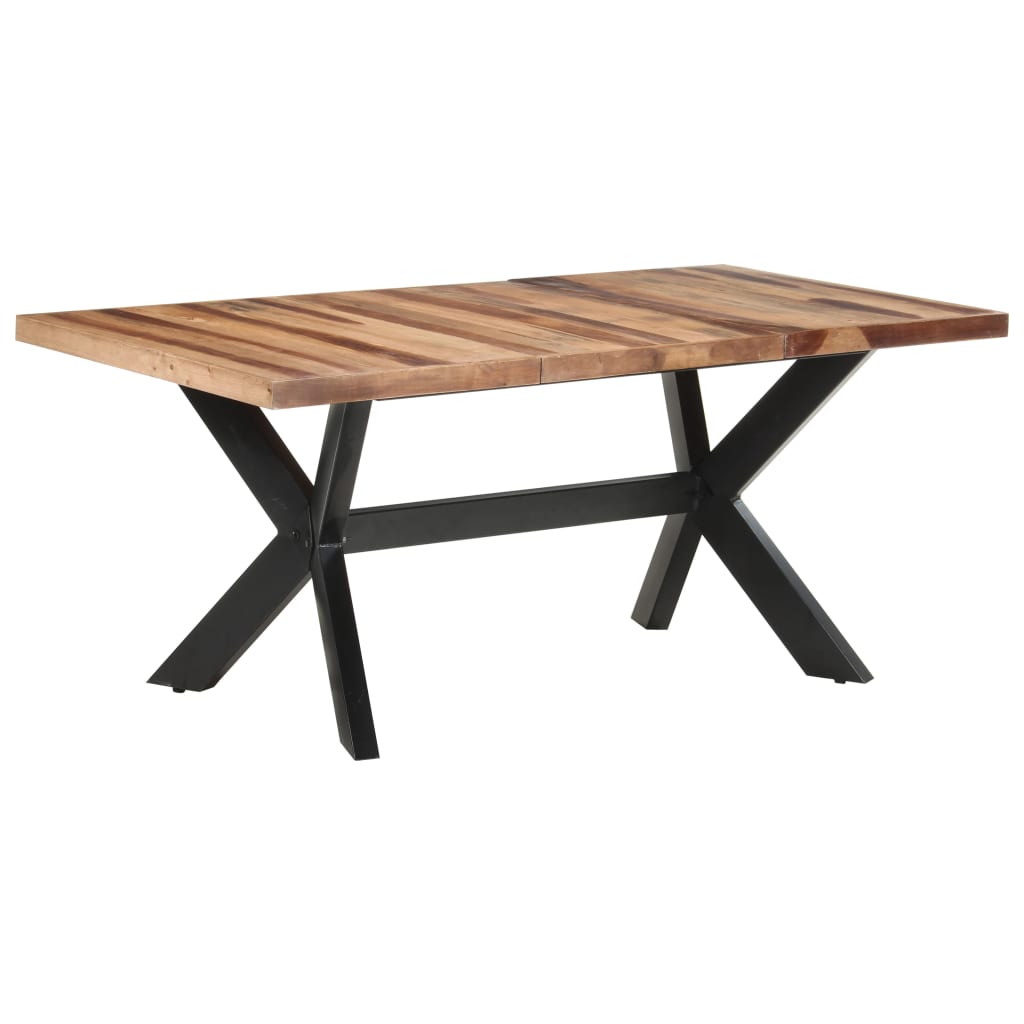 Spisebord 180x90x75 cm heltre med honningfinish