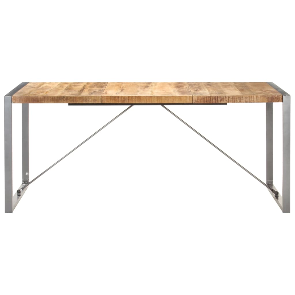 Spisebord 180x90x75 cm grov heltre mango