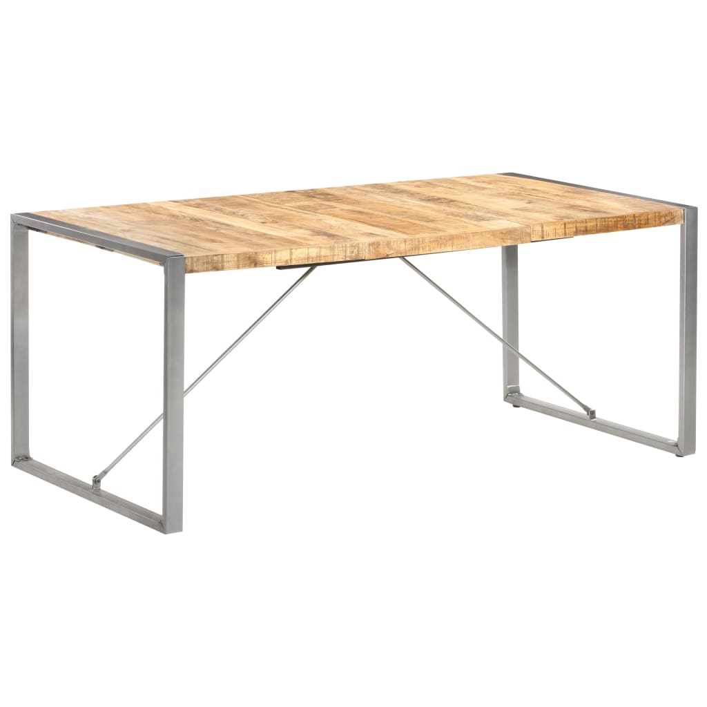 Spisebord 180x90x75 cm grov heltre mango