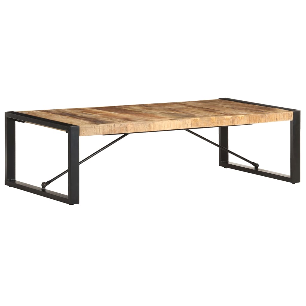 Salongbord 140x70x40 cm grovt mangotre