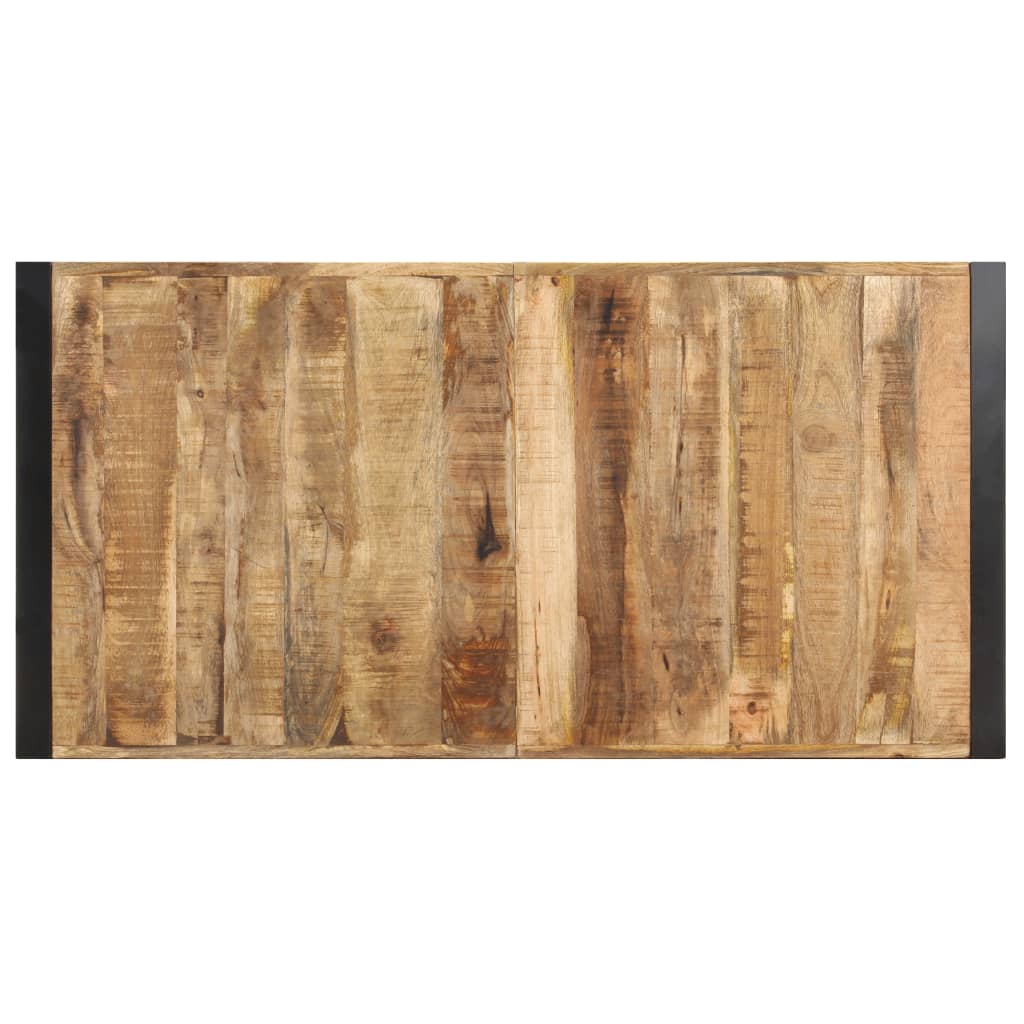 Salongbord 140x70x40 cm grovt mangotre