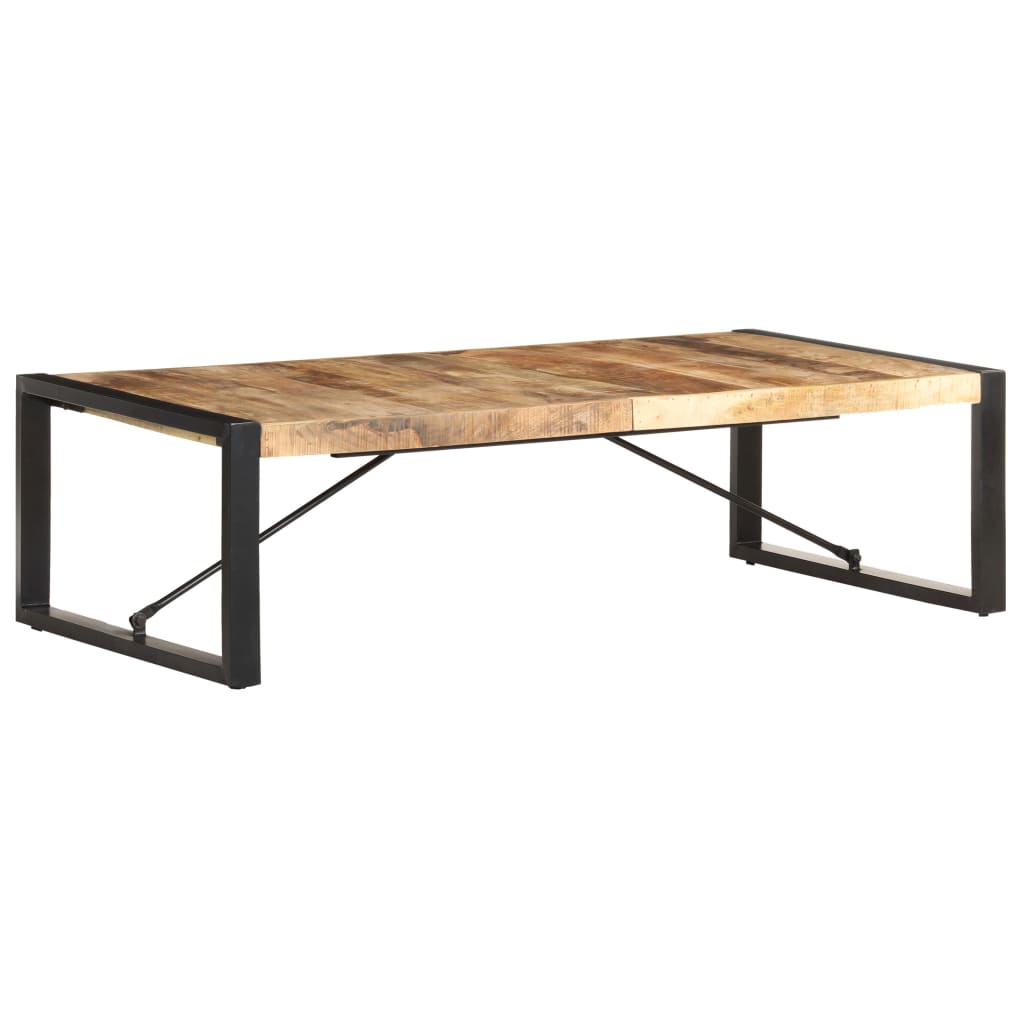 Salongbord 140x70x40 cm grovt mangotre