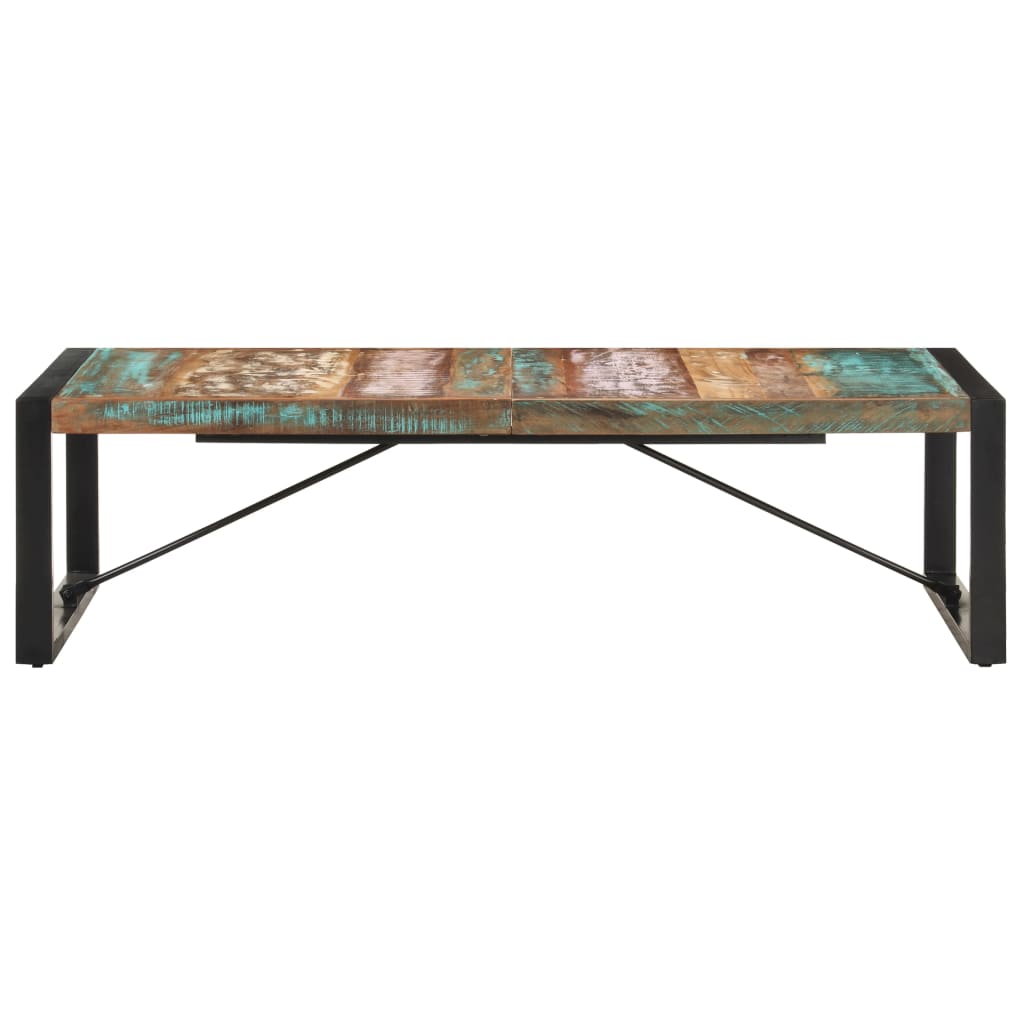 Salongbord 140x70x40 cm gjenvunnet heltre